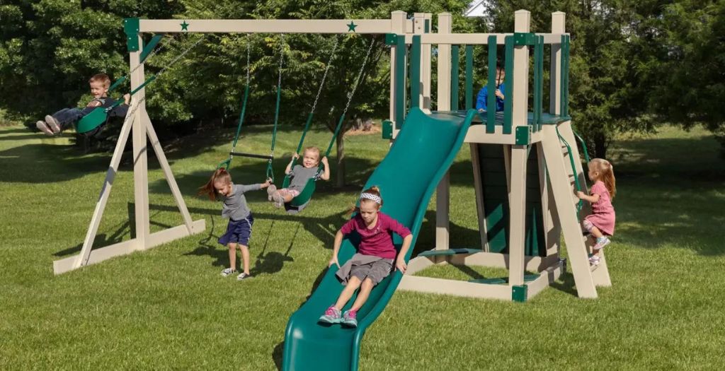 quality swingsets for little kids slide for small backyard swingsets for kids