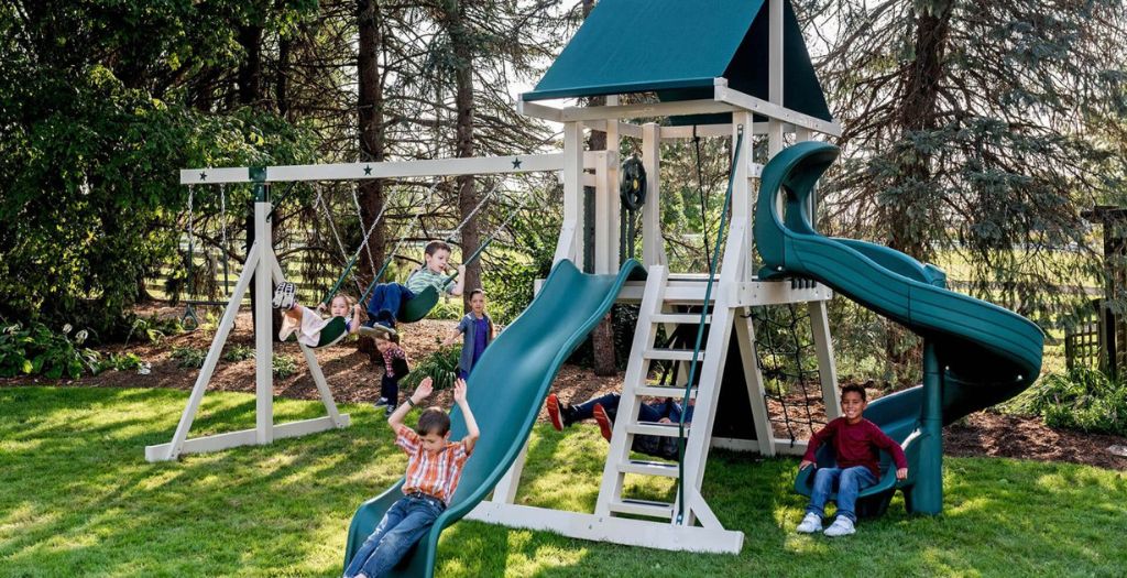 quality swingsets for little kids slides for backyard outdoor swing set